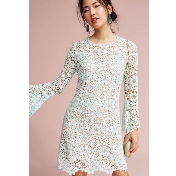 Anthropologie Dresses & Skirts - Anthro Shoshanna Moira Mint Lace Dress